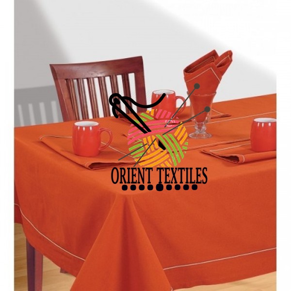 DXB Plain Rectangular Table Linen 13